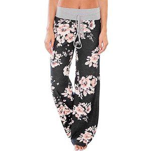 High Waist Wide Leg Lounge Pants